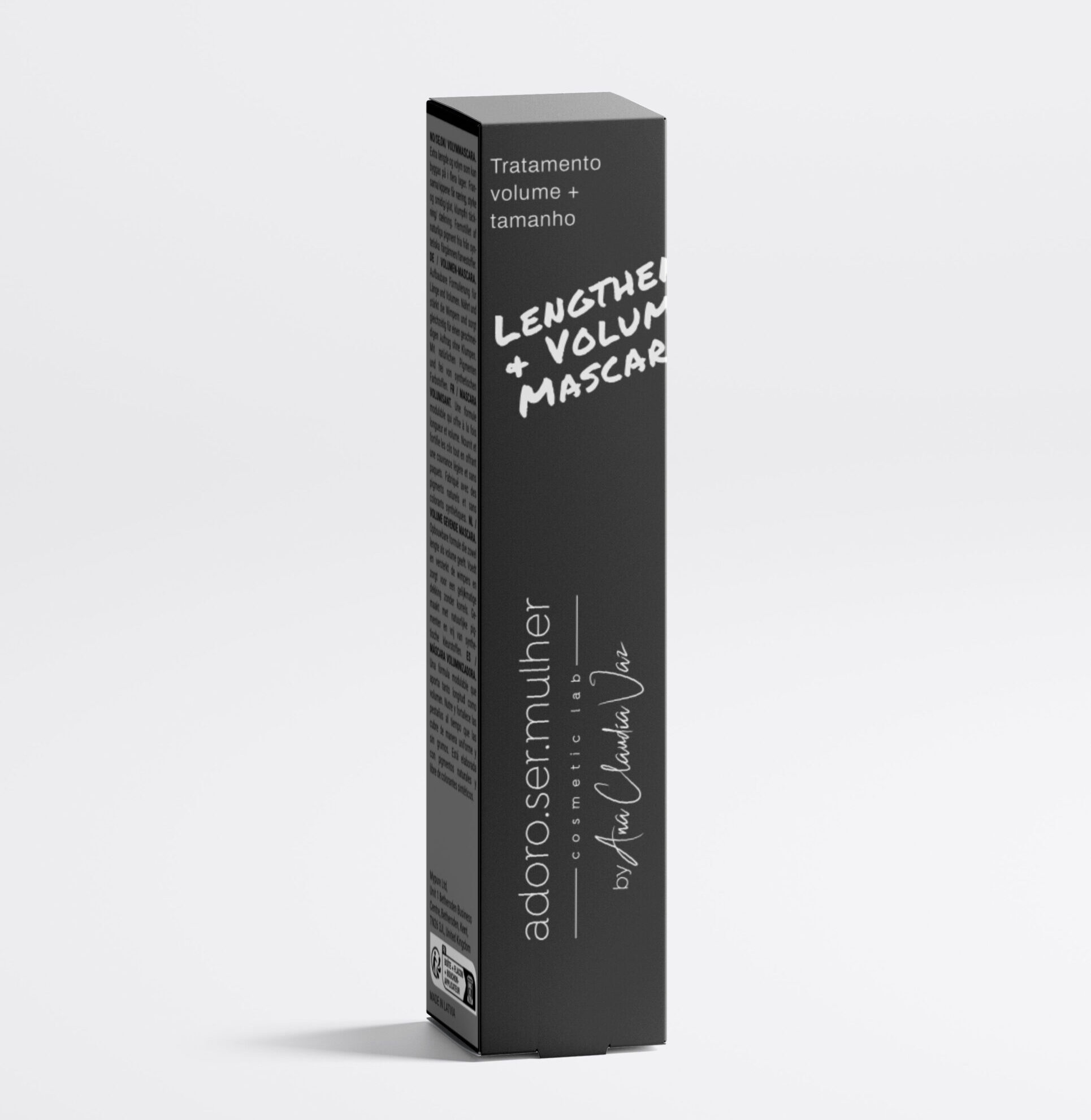 🖤 Máscara Alongadora & Volumizadora com Péptidos – Preto Intenso - Image 3