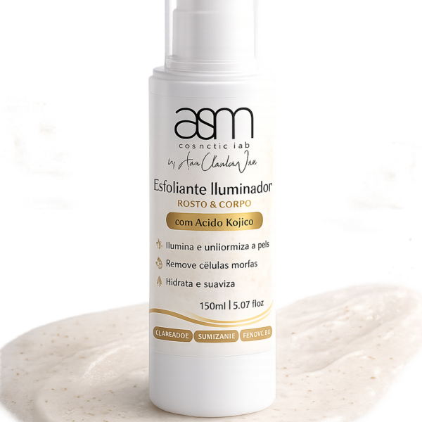 Esfoliante Iluminador Despigmentante Rosto & Corpo com Ácido Kójico