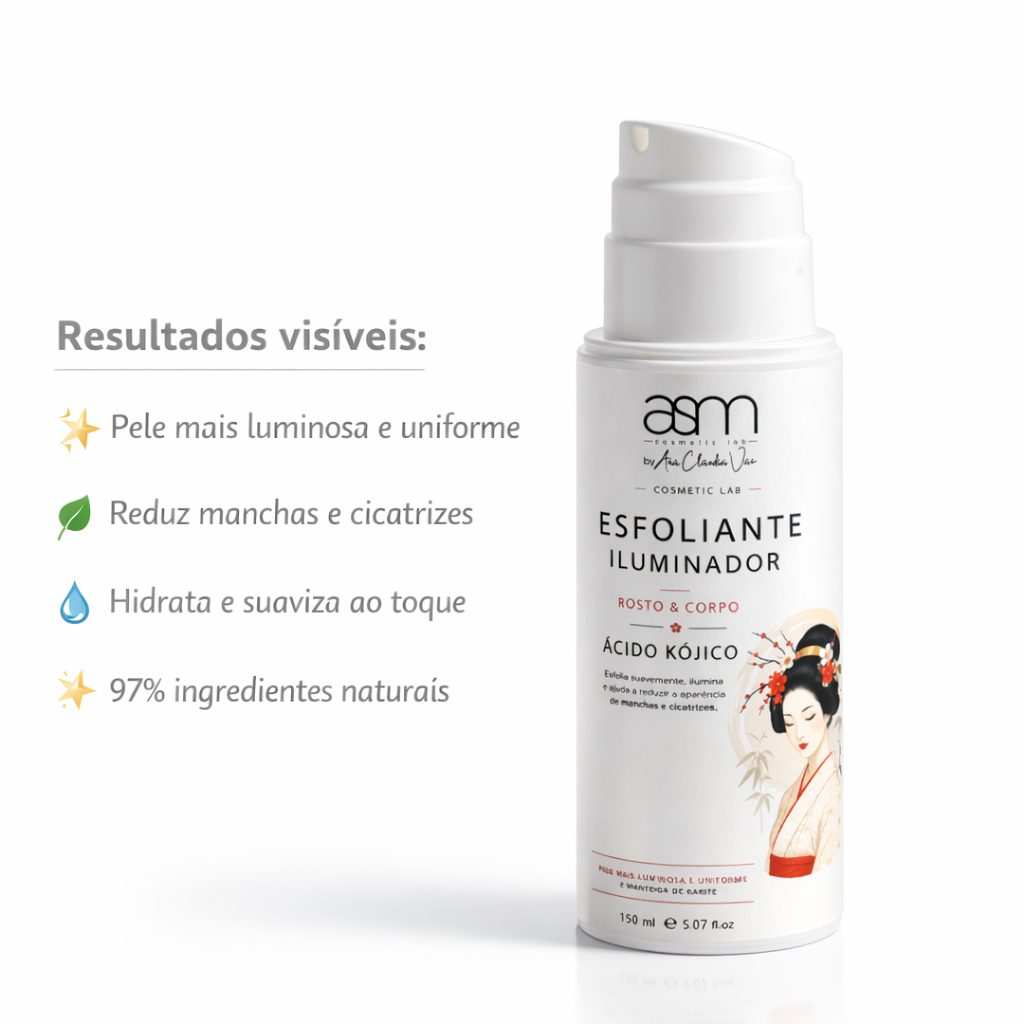 Esfoliante Iluminador Corpo e Rosto com Ácido Kójico - Image 2